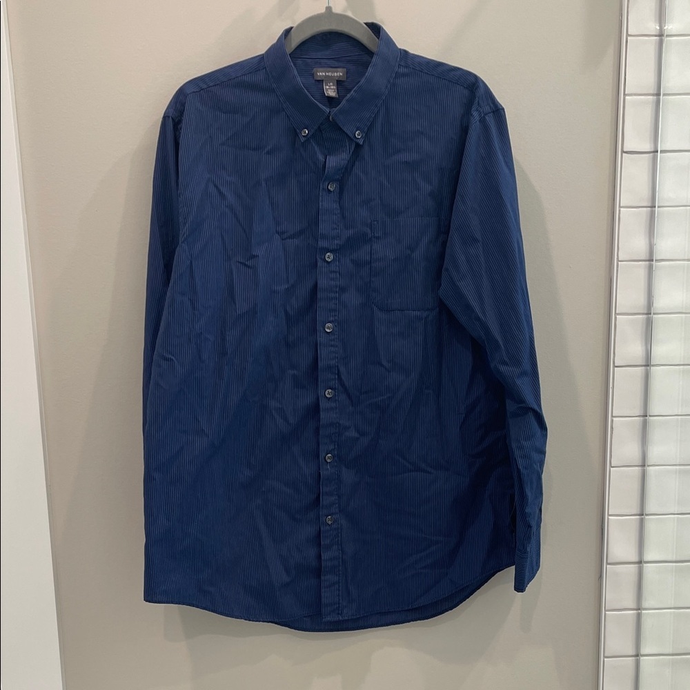 L/G(16-161/2)Van Heusen Button-Down Shirt